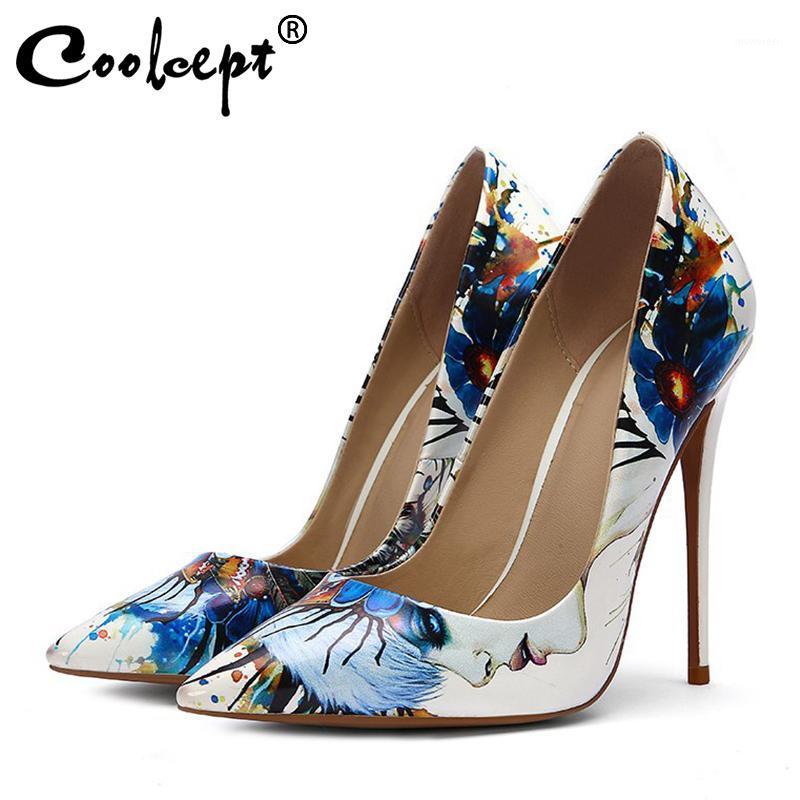 Coolcept Plus Size 34-45 Brand Women Pumps Fashion Colorful Hand-Painted High Heel Shoes Women Sexy Pointed Toe Party Footwear1, White
Coolcept Plus Size 34-45 Brand Women Pumps Fashion Colorful Hand-Painted High Heel Shoes Women Sexy Pointed Toe Party Footwear1, White