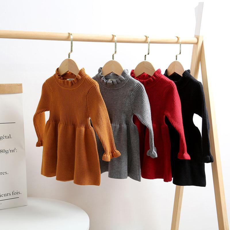 Autumn Toddler Girl Dresses And Winter Knitted dress For Female Babies Infant Warm Dress Knitted Sweater Kids Dresses For Girls, As pictures show
Autumn Toddler Girl Dresses And Winter Knitted dress For Female Babies Infant Warm Dress Knitted Sweater Kids Dresses For Girls, As pictures show
