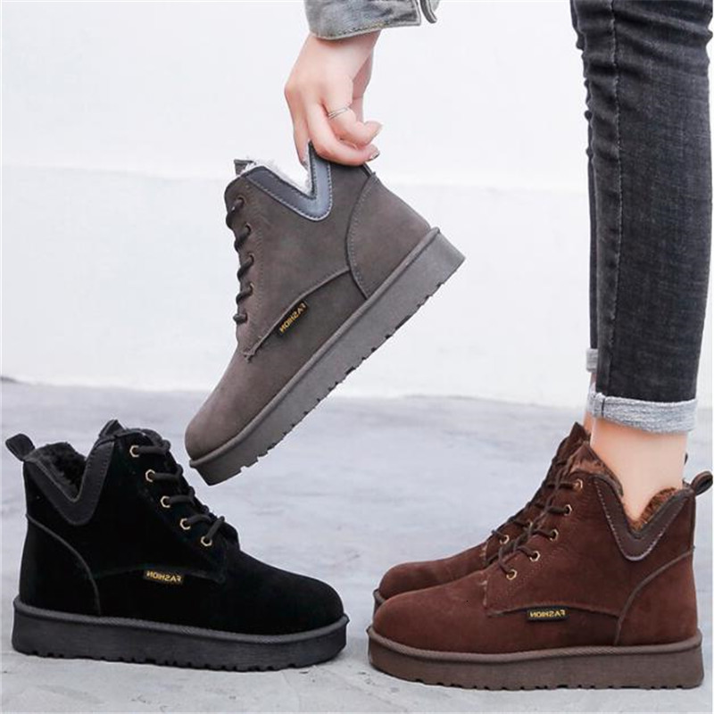 Fashionable 2021 New Snow Lace Up to Thick, Warm Winter Women's Shoes Black Boots Brown HLY7
Fashionable 2021 New Snow Lace Up to Thick, Warm Winter Women's Shoes Black Boots Brown HLY7