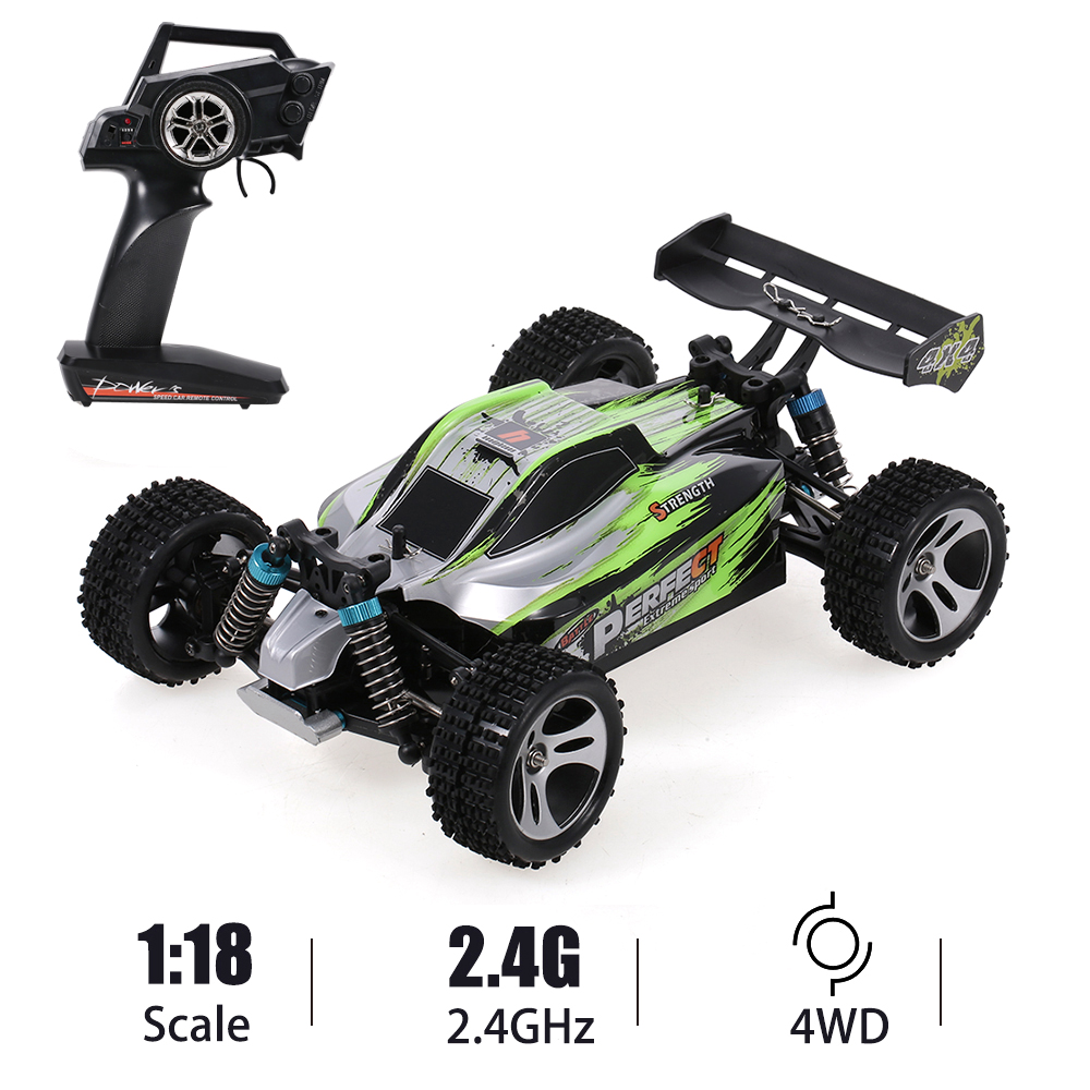 A959-A/B 1:18 2.4GHz 4WD RC Car 35/70KM/H High Speed RC Racing Car Electric Remote Control Vehicle Off-Road Car Toys
A959-A/B 1:18 2.4GHz 4WD RC Car 35/70KM/H High Speed RC Racing Car Electric Remote Control Vehicle Off-Road Car Toys