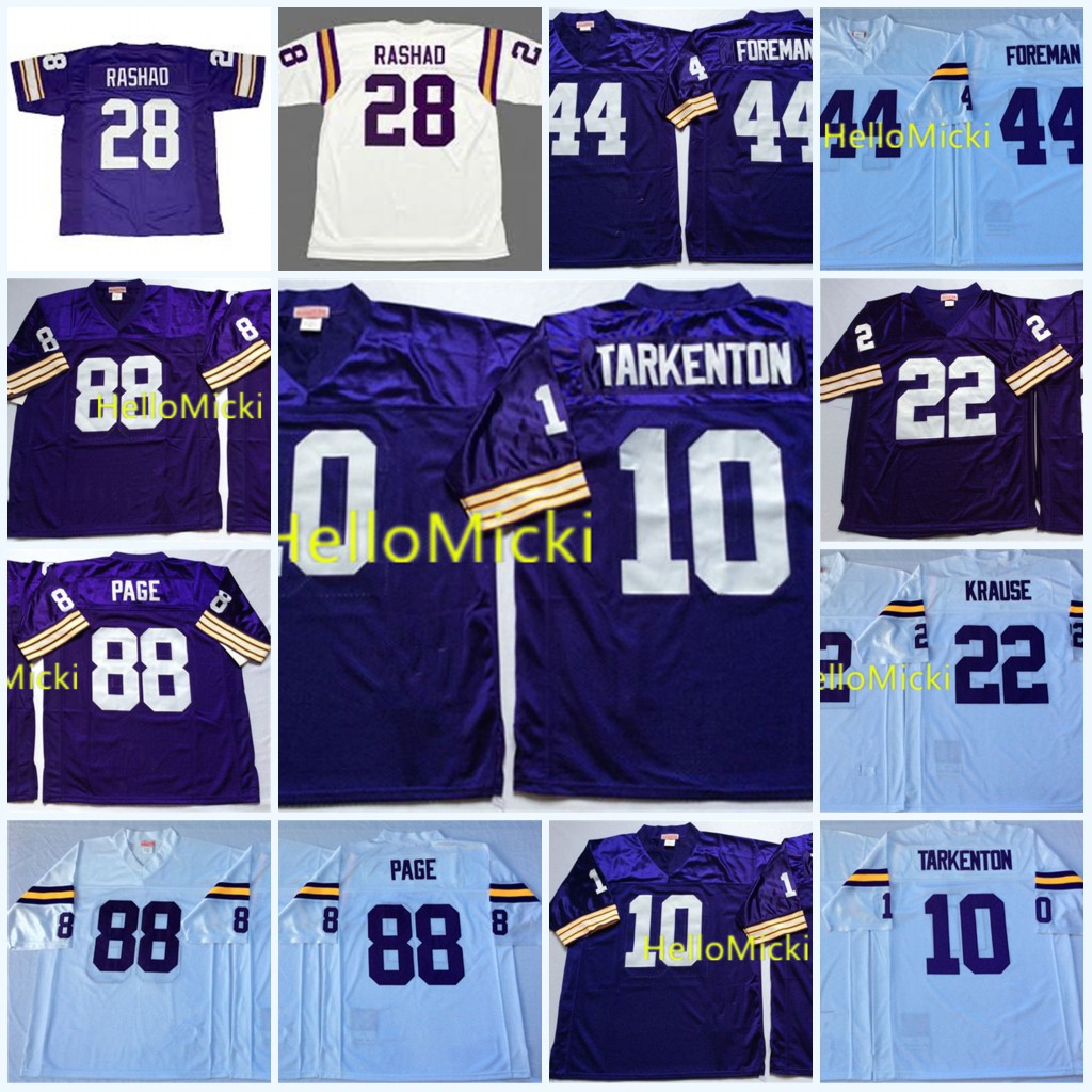 Mens NCAA Vintage #10 Fran Tarkenton Football Jersey Stitched #22 Paul Krause #28 Ahmad Rashad #44 Chuck Foreman #88 Alan Page Jersey
Mens NCAA Vintage #10 Fran Tarkenton Football Jersey Stitched #22 Paul Krause #28 Ahmad Rashad #44 Chuck Foreman #88 Alan Page Jersey