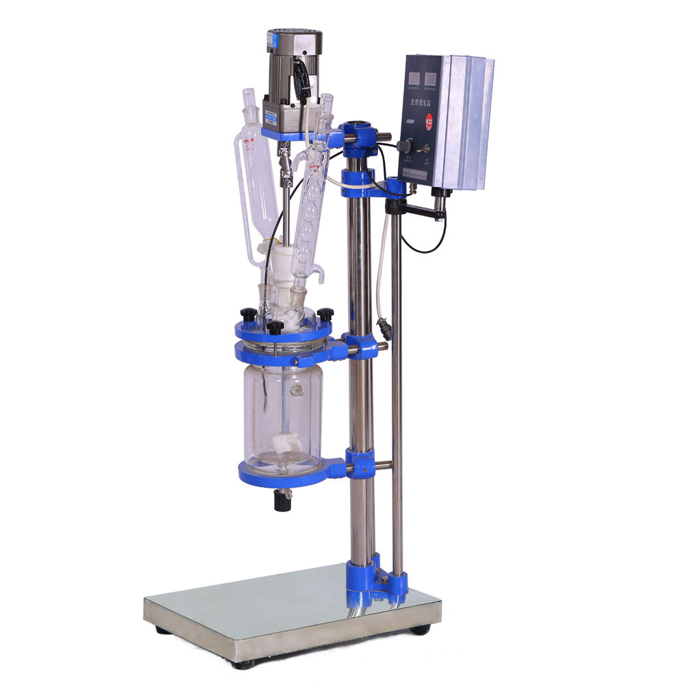 Laboratory Equipment S-1L High-efficiency Lab Chemical Thermal Vessels Reactive jacketed Glass Reactor Pilot Plant Manufacturer
Laboratory Equipment S-1L High-efficiency Lab Chemical Thermal Vessels Reactive jacketed Glass Reactor Pilot Plant Manufacturer