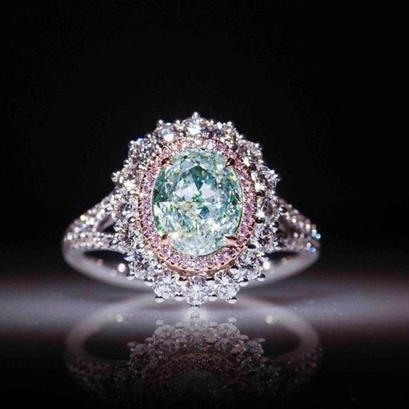 Exquisite Temperament Fashion Crystal Ring For Women Engagement Wedding Luxury Fine Jewelry
Exquisite Temperament Fashion Crystal Ring For Women Engagement Wedding Luxury Fine Jewelry