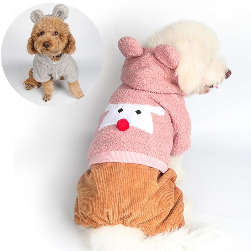 Winter Dog Clothes Super Warm Pet Jumpsuit Puppy Cat Clothing Thicken Dogs Hooded Coat Overalls Chihuahua Hoodie Sweatshirt, Gray
Winter Dog Clothes Super Warm Pet Jumpsuit Puppy Cat Clothing Thicken Dogs Hooded Coat Overalls Chihuahua Hoodie Sweatshirt, Gray