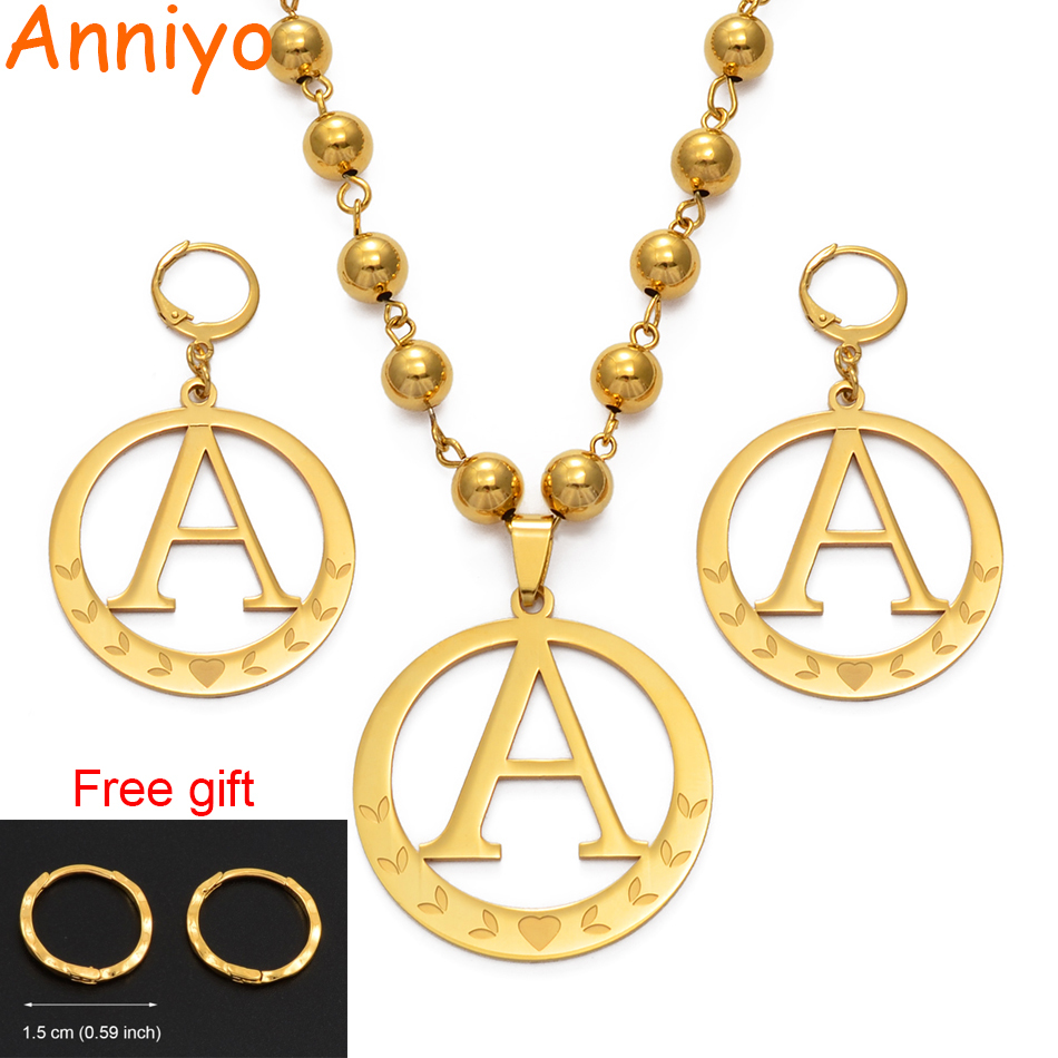 Anniyo A-Z Beads & Big Letters Pendant Necklaces Initial Alphabet Ball Chains Guam Micronesia African Jewelry #140221 Q1113, Silver
Anniyo A-Z Beads & Big Letters Pendant Necklaces Initial Alphabet Ball Chains Guam Micronesia African Jewelry #140221 Q1113, Silver