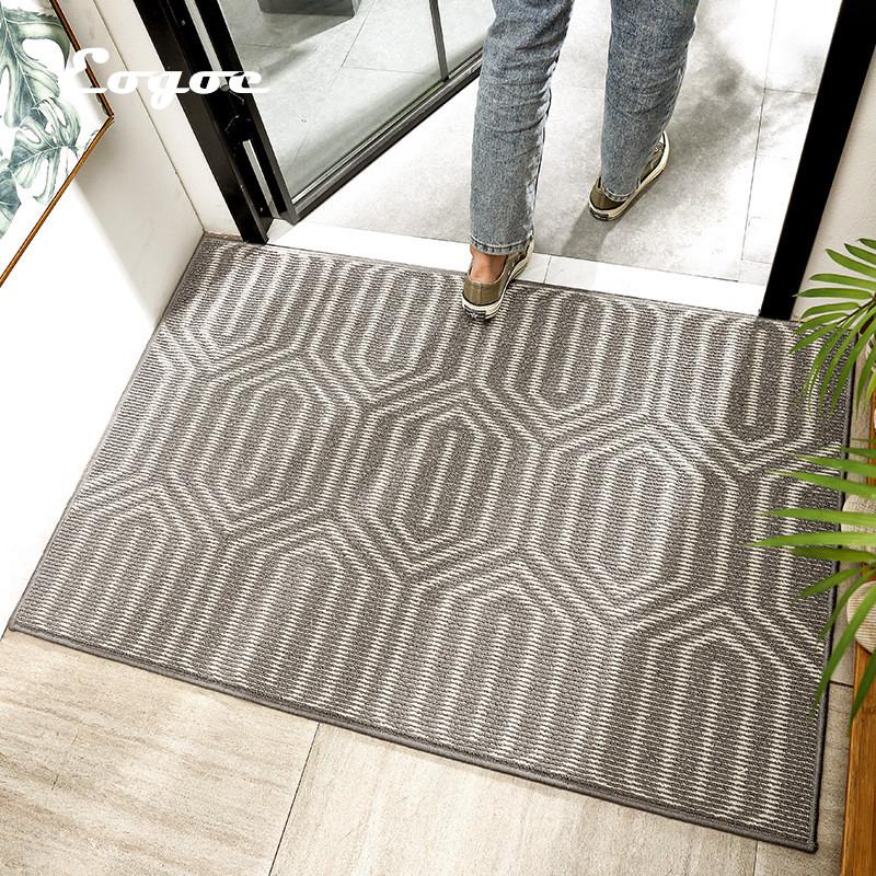 Eogoe Floor Mat Doormat for Entrance Door Outdoor Rug Home Decor Carpet Geometric Modern Carpets Household Dust Removal Mats, Gray
Eogoe Floor Mat Doormat for Entrance Door Outdoor Rug Home Decor Carpet Geometric Modern Carpets Household Dust Removal Mats, Gray