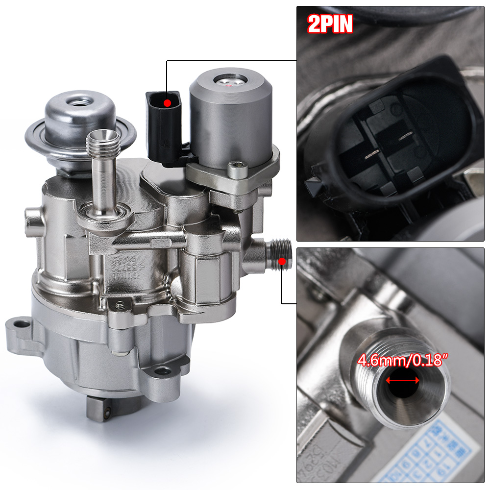 High Pressure Fuel Pump 13517616446 HPFP Direct for BMW N54/N55 135i 335i 335is 335xi 535i 535xi xDrive X3/5/6 Z4 3.0L PQY-FPB128