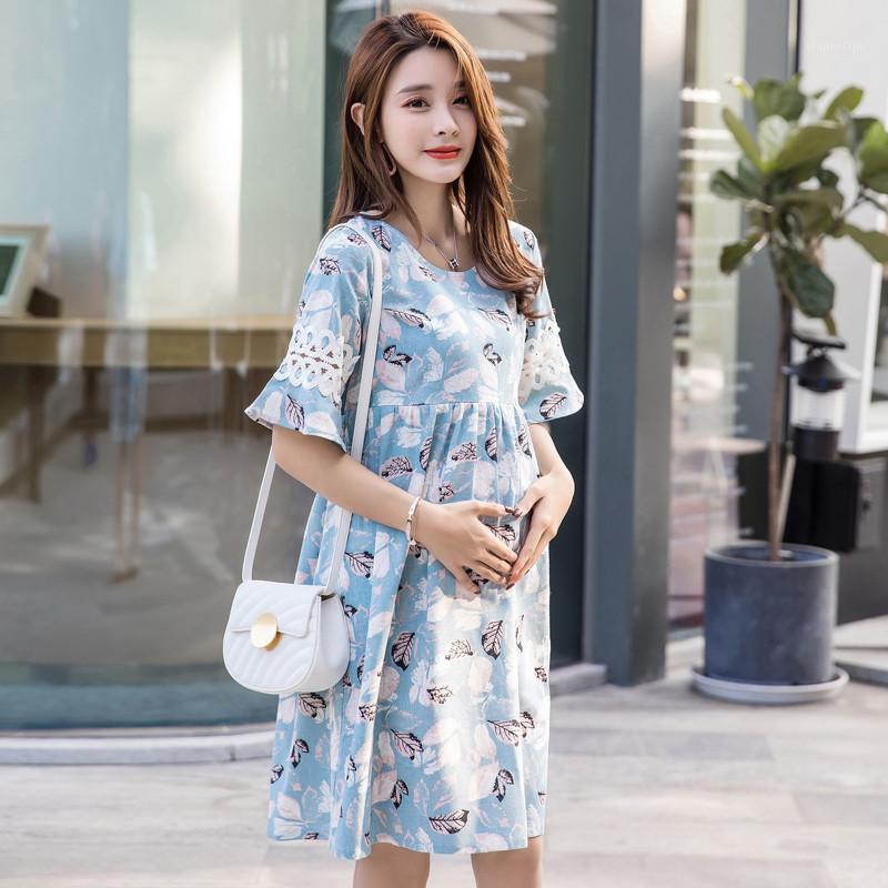 Pregnant maternity dress short summer woman Short Sleeve pregnant clothing photo essay Blue plus size 2xl1
Pregnant maternity dress short summer woman Short Sleeve pregnant clothing photo essay Blue plus size 2xl1
