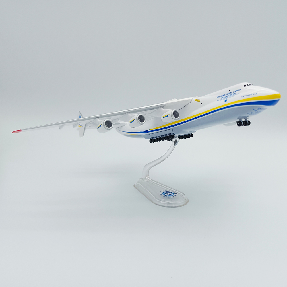 RC Robot Antonov Ukraine An-225 1/400 Scale Aircraft Model StrategicTransport ABS Plastic Plane Model, Default color
RC Robot Antonov Ukraine An-225 1/400 Scale Aircraft Model StrategicTransport ABS Plastic Plane Model, Default color