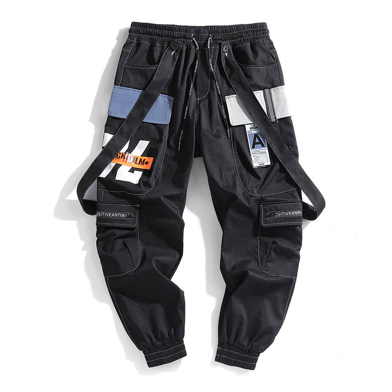 2020 Summer Casual Men Cargo Trousers Printing Loose Harem Joggers Sport Large Size Menstreetwear Clothing Hip-hop Pants Men LJ201007