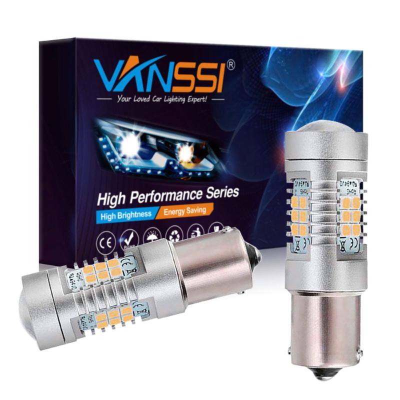 VANSSI 2pcs Super Bright 1260lm Bau15s 7507 PY21W LED Bulbs 21-SMD 2835 Chipsets LED Turn Signal Blinker Replacement Bulb 12-24V, As pic
VANSSI 2pcs Super Bright 1260lm Bau15s 7507 PY21W LED Bulbs 21-SMD 2835 Chipsets LED Turn Signal Blinker Replacement Bulb 12-24V, As pic