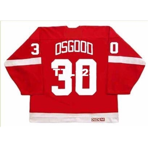 740 #30 CHRIS OSGOOD Detroit Red Wings 1995 CCM Vintage Hockey Jersey or custom any name or number retro Jersey, Black
740 #30 CHRIS OSGOOD Detroit Red Wings 1995 CCM Vintage Hockey Jersey or custom any name or number retro Jersey, Black