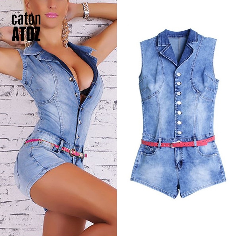 catonATOZ 2101 Stretchy Sleeveless Jumpsuits For Women Playsuits Denim Overalls Pants Bodysuit Jeans T200704, Blue
catonATOZ 2101 Stretchy Sleeveless Jumpsuits For Women Playsuits Denim Overalls Pants Bodysuit Jeans T200704, Blue