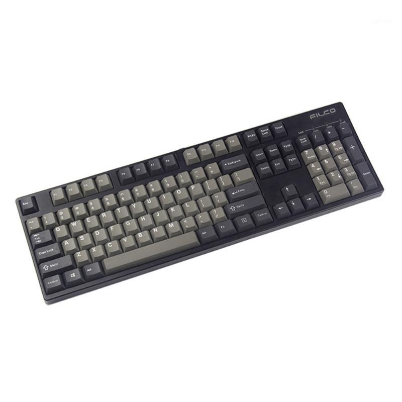 Cherry Profile Double Shoot ABS Keycaps For Filco 104 Keys Cherry Mx Switch Mechanical Gaming Keyboard Grey Black Color Key Caps1
Cherry Profile Double Shoot ABS Keycaps For Filco 104 Keys Cherry Mx Switch Mechanical Gaming Keyboard Grey Black Color Key Caps1