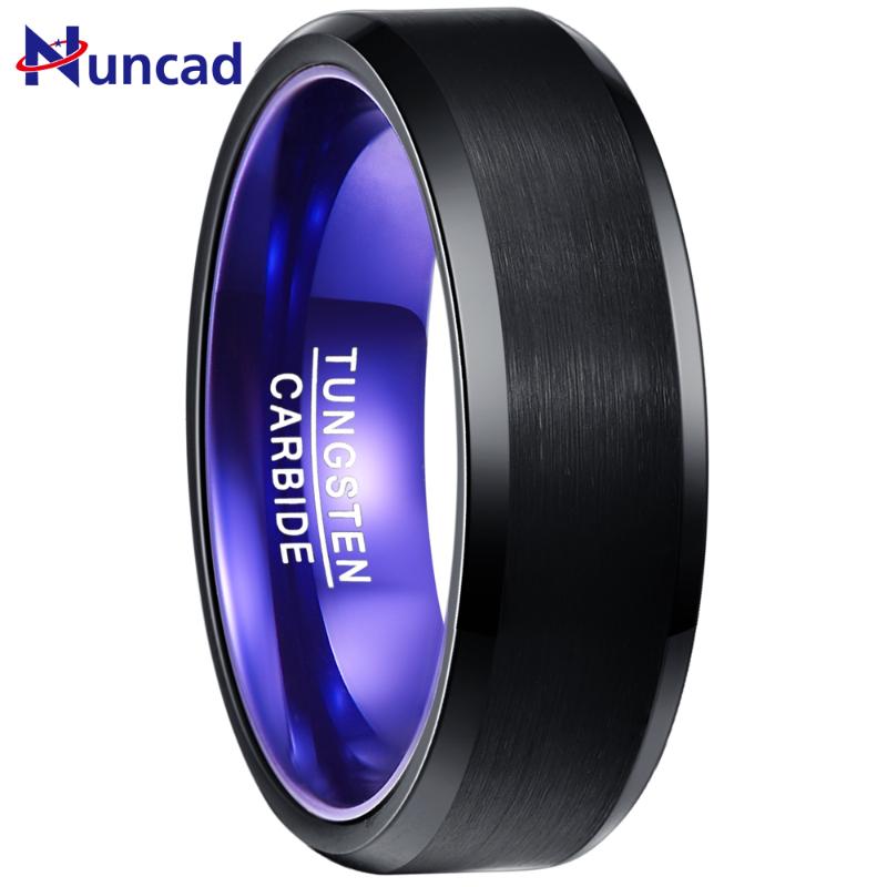 Blue Purple Inner Ring Scrub Exquisite Flat Men Rings 100% Tungsten Carbide Couple Anillos para hombres Jewelry
Blue Purple Inner Ring Scrub Exquisite Flat Men Rings 100% Tungsten Carbide Couple Anillos para hombres Jewelry