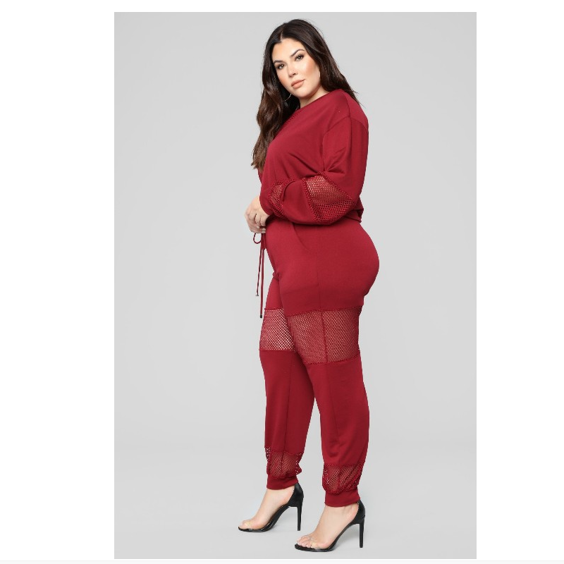 Women' casual sexy hollow mesh splicing long sleeve T-shirt 2-piece suit yoga exercise suit running outdoor fitness, Red
Women' casual sexy hollow mesh splicing long sleeve T-shirt 2-piece suit yoga exercise suit running outdoor fitness, Red