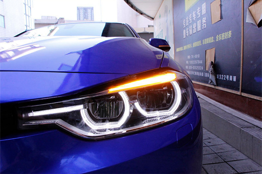 F30 Led Headlights For BMW F35 F80 M3 320i 325i 2013-2019DRL Turn Signal High Beam Lens Automobile Accessories