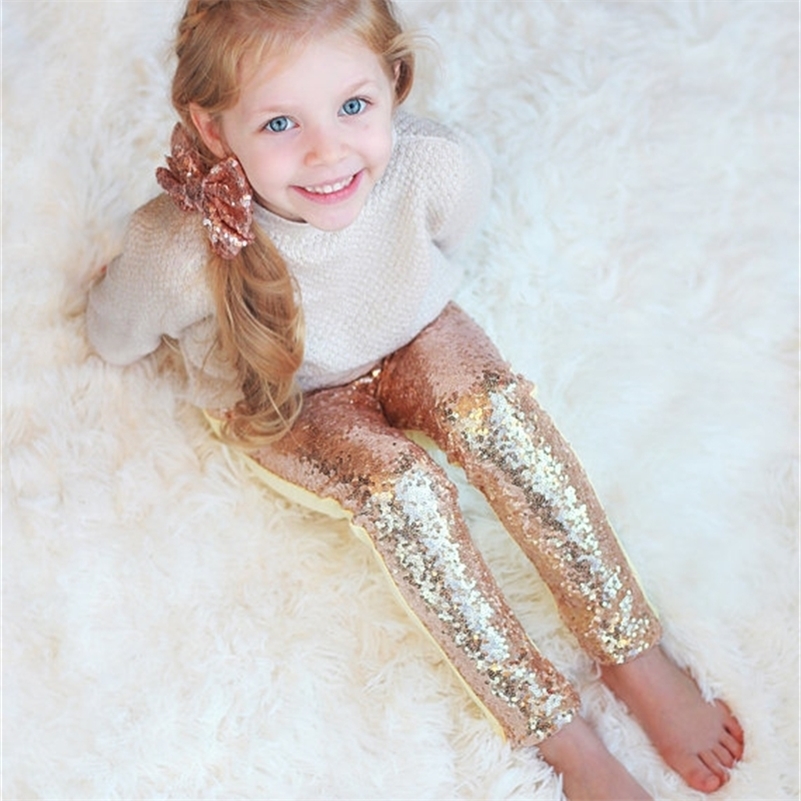 Girls Sequin Pants Rose Gold Sequin leggings Sparkle Pants Glitter leggings girl's sequin bottoms LJ201019
Girls Sequin Pants Rose Gold Sequin leggings Sparkle Pants Glitter leggings girl's sequin bottoms LJ201019