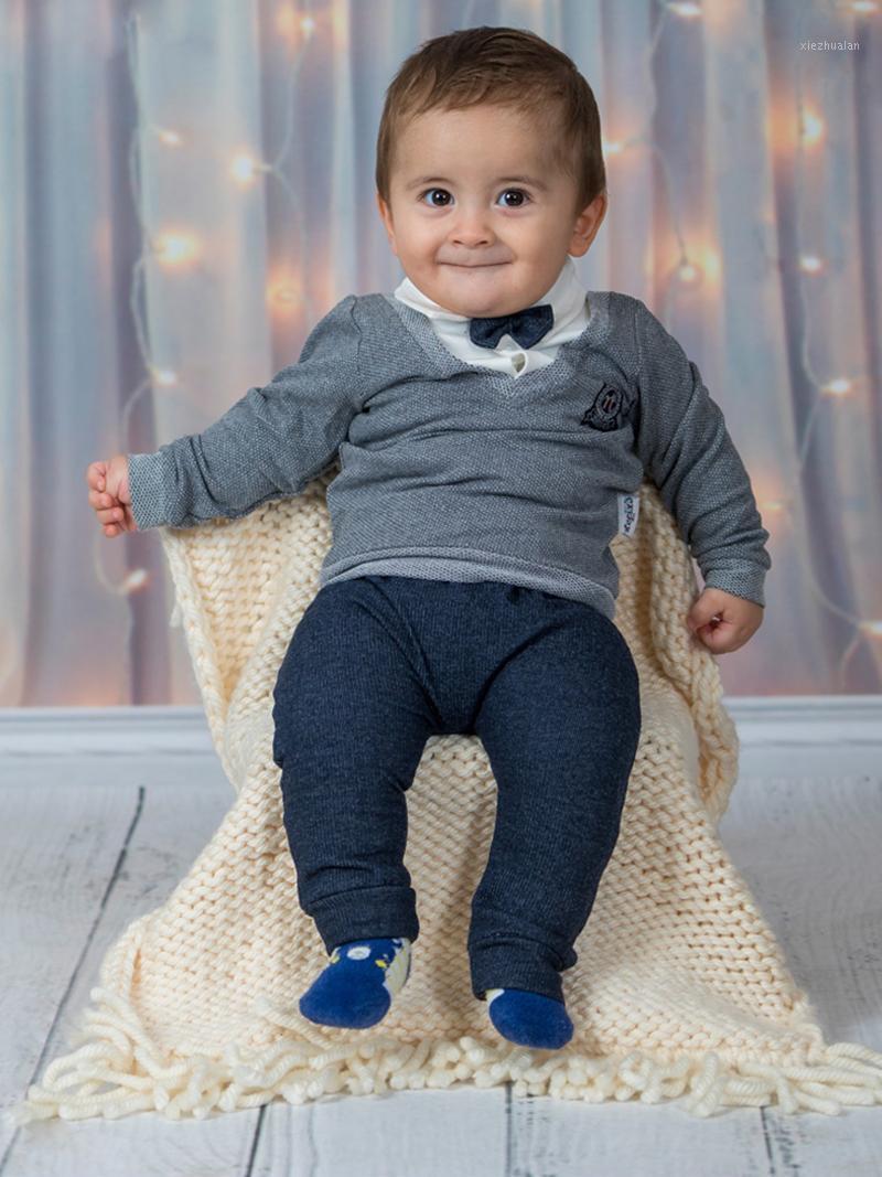 Baby Boy Bottom Top Gentleman Bow Tie Formal sets Suits Cotton Comfortable Casual Babies set Tracksuit 2 Piece Style Modern Suit model1, Gray
Baby Boy Bottom Top Gentleman Bow Tie Formal sets Suits Cotton Comfortable Casual Babies set Tracksuit 2 Piece Style Modern Suit model1, Gray
