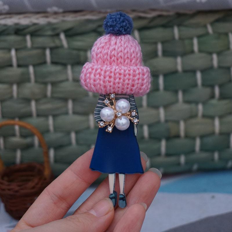 Pins, Brooches Woman Lady Cute Handmade Model Pins Badges Brooch Clothing Accessories
Pins, Brooches Woman Lady Cute Handmade Model Pins Badges Brooch Clothing Accessories
