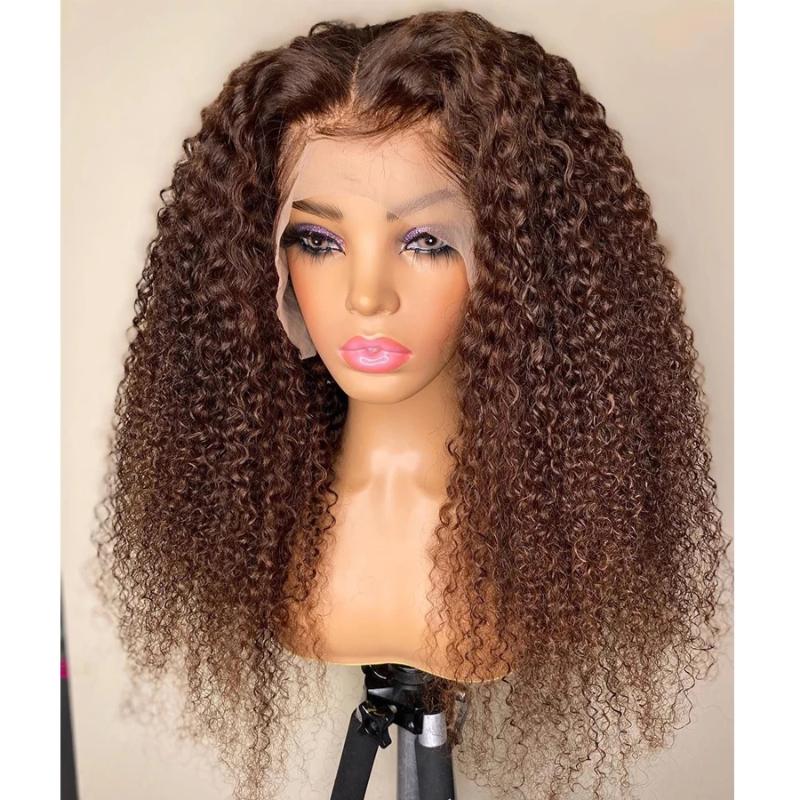 Ombre Dark Brown Curly Remy Human Hair Lace Front Wigs for Women 360 Lace Frontal Wig Brazilian 150Density, Headband wigs
Ombre Dark Brown Curly Remy Human Hair Lace Front Wigs for Women 360 Lace Frontal Wig Brazilian 150Density, Headband wigs