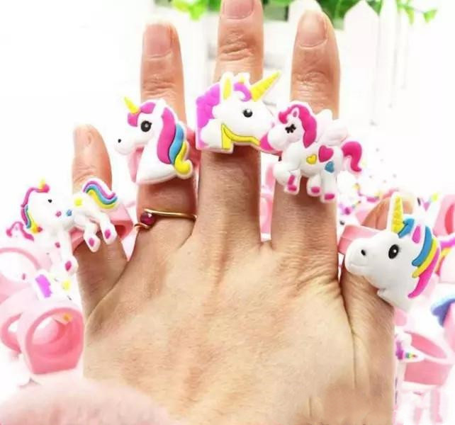 Hot sale cute cartoon unicorn ring unicorn birthday party favors supplies kids baby finger ring toys kids Christmas Birthday gift DHL Free, Golden;silver
Hot sale cute cartoon unicorn ring unicorn birthday party favors supplies kids baby finger ring toys kids Christmas Birthday gift DHL Free, Golden;silver