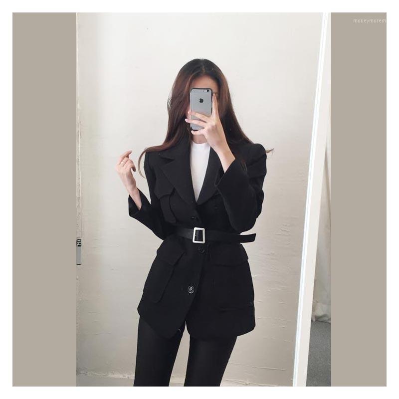 Women Clothes Spring and Autumn Korean New Slim Belt Versatile Handsome Single-breasted Small Suit Female Women Suit Jacket1
Women Clothes Spring and Autumn Korean New Slim Belt Versatile Handsome Single-breasted Small Suit Female Women Suit Jacket1