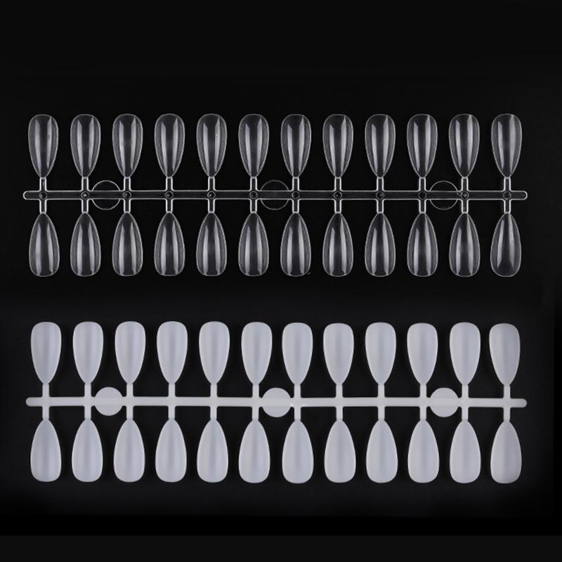 120pcs/set Almond Shape False Nail Tips Nature Clear Full Cover Fake Nails For Gel Polish Color Card Display Tools, 02 
120pcs/set Almond Shape False Nail Tips Nature Clear Full Cover Fake Nails For Gel Polish Color Card Display Tools, 02