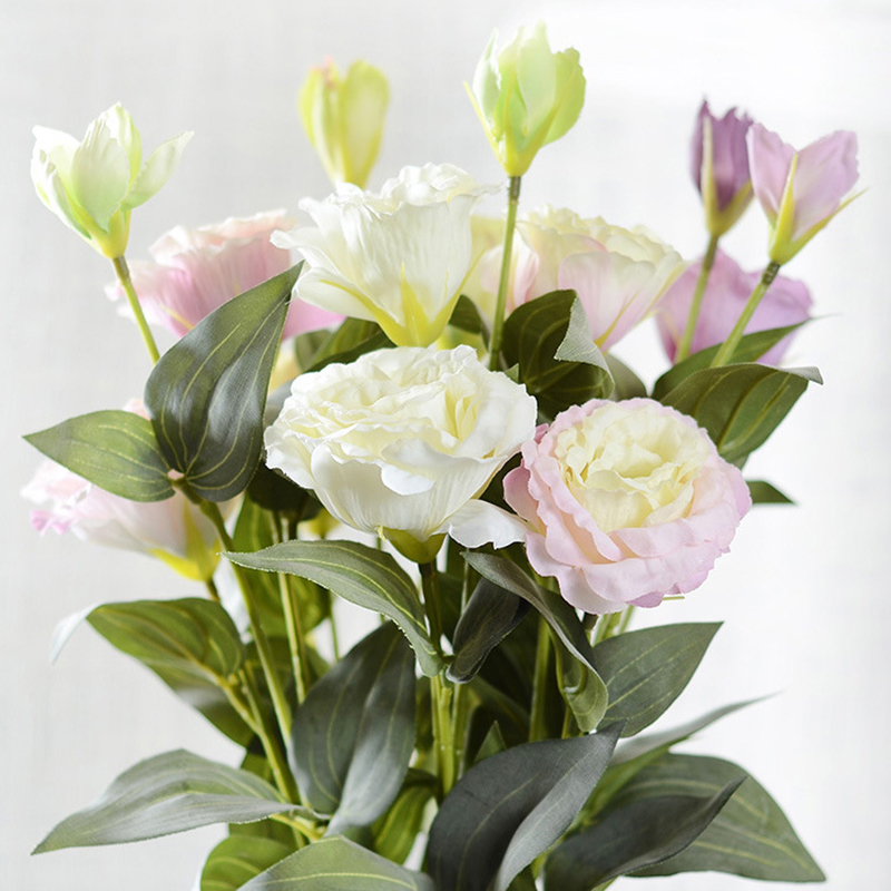 2021 Lisianthus Artificial Flower Eustoma 3 Fake Gradiflorus Flowers Heads Christmas Wedding Party DIY for Home Darden Decoration new
2021 Lisianthus Artificial Flower Eustoma 3 Fake Gradiflorus Flowers Heads Christmas Wedding Party DIY for Home Darden Decoration new