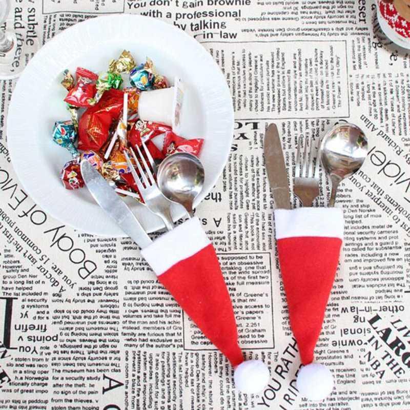 Christmas Hat Home Baby Gift Party Decor Tableware Knife Fork Mat Christmas Ornaments Navidad Decorations1
Christmas Hat Home Baby Gift Party Decor Tableware Knife Fork Mat Christmas Ornaments Navidad Decorations1
