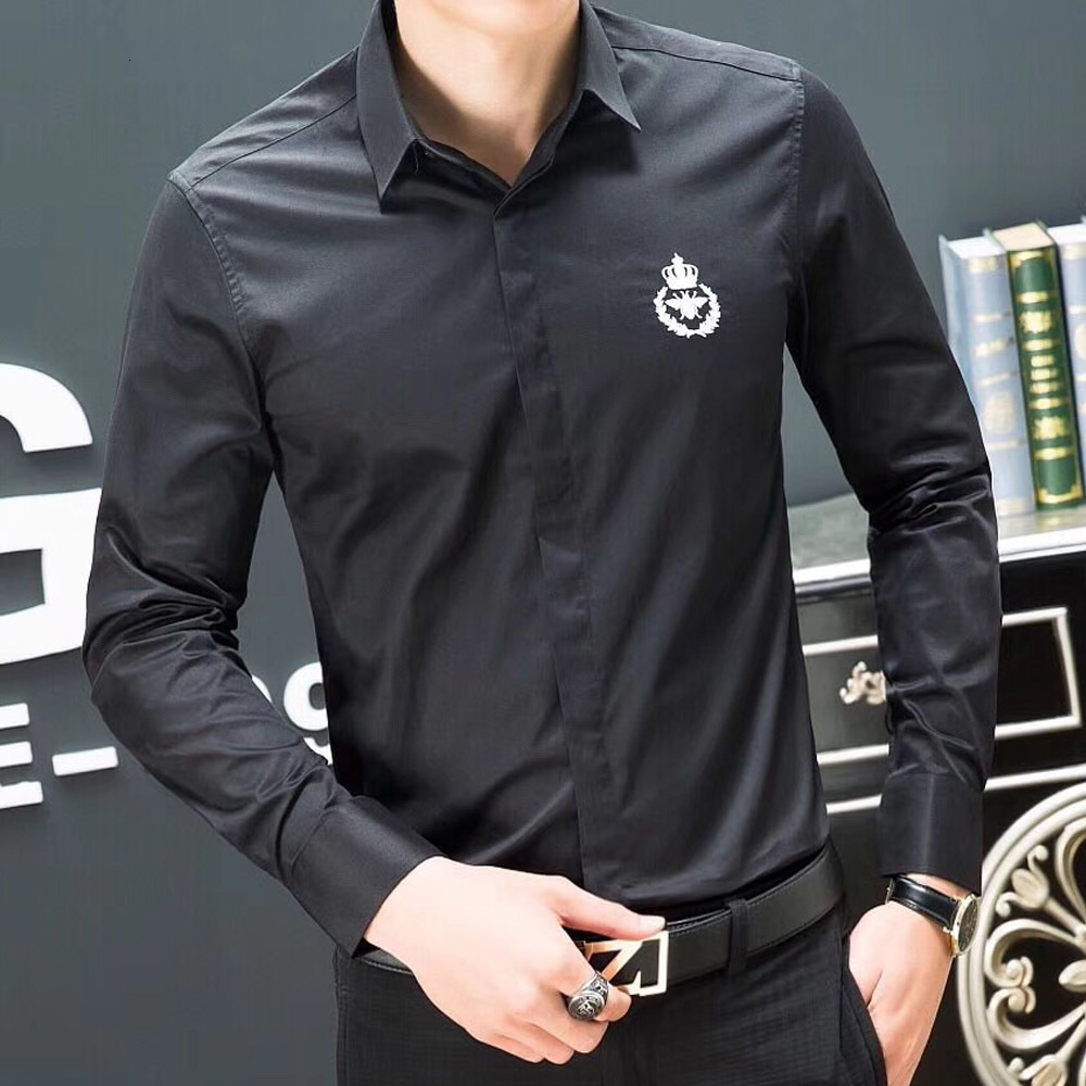 Men 100% Cotton Shirt Long Sleeve Mens Business Dress Male Casual Shirts Masculina Camisa Dy2118 Te4k, Black
Men 100% Cotton Shirt Long Sleeve Mens Business Dress Male Casual Shirts Masculina Camisa Dy2118 Te4k, Black