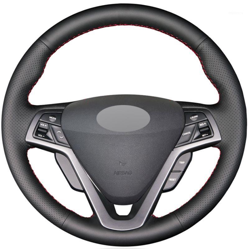 Black PU Faux Leather DIY Hand-stitched Car Steering Wheel Cover for Veloster 2011 2013 2012 2014 2020 20201
Black PU Faux Leather DIY Hand-stitched Car Steering Wheel Cover for Veloster 2011 2013 2012 2014 2020 20201
