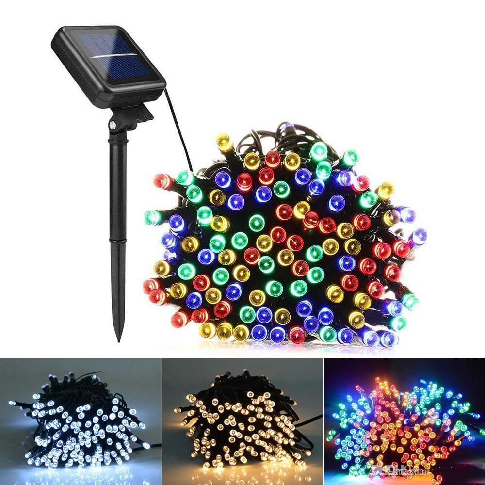 DHL 7m 12m 22m Solar Lamps LED String Lights 100/200 LEDS Outdoor Fairy Holiday Christmas Party Garlands Solar Lawn Garden Lights Waterproof
DHL 7m 12m 22m Solar Lamps LED String Lights 100/200 LEDS Outdoor Fairy Holiday Christmas Party Garlands Solar Lawn Garden Lights Waterproof
