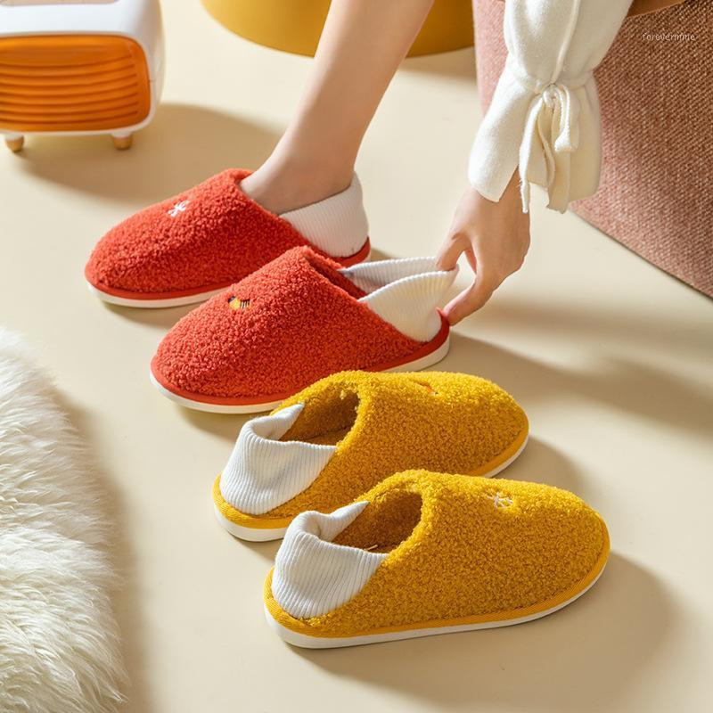 Lovely Ladies Home Floor Soft Women indoor Slippers Outsole Cotton-Padded Shoes Female Cashmere Warm Casual Shoes SnowFlake1, Yellow
Lovely Ladies Home Floor Soft Women indoor Slippers Outsole Cotton-Padded Shoes Female Cashmere Warm Casual Shoes SnowFlake1, Yellow