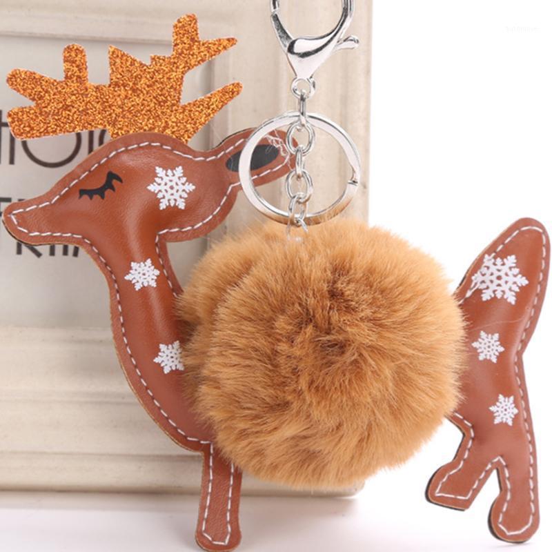 Fluffy Animal Toy Keychain Christmas Reindeer Key Chain Fur Woman Bag Charms Keyring Pom Pom Car Pendant Holder Jewelry1
Fluffy Animal Toy Keychain Christmas Reindeer Key Chain Fur Woman Bag Charms Keyring Pom Pom Car Pendant Holder Jewelry1