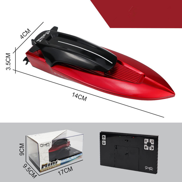 New Mini Remote Control RC Speedboat hovercraft Toy Boat With High Power Flexible steering rudder strong motor high speed boat, Red
New Mini Remote Control RC Speedboat hovercraft Toy Boat With High Power Flexible steering rudder strong motor high speed boat, Red
