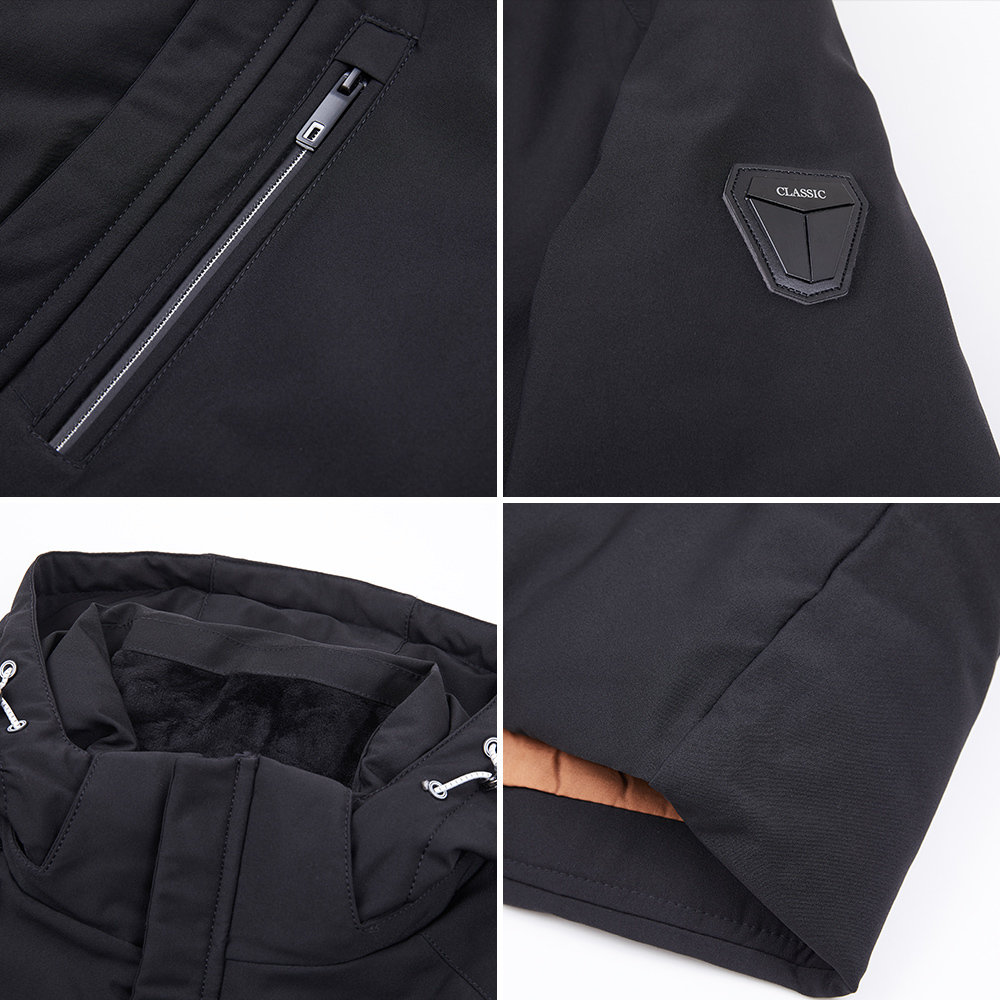 Blackleopardwolf new arrival winter jacket men thick cotton high quality classic style top balck color down jacket men B992 201026