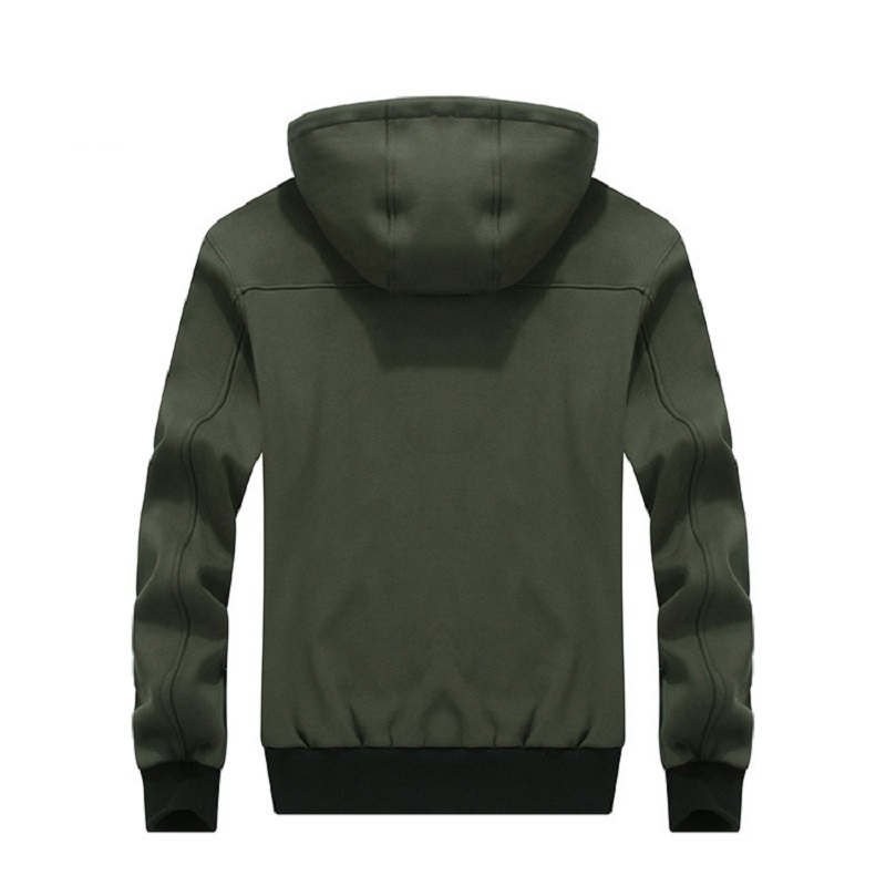 Fleece Hooded Thick Men's Winter Jacket Outwear Warm Velvet Coat Male Overcoat Big Large Size Clothing Plus 5XL 6XL 7XL 8XL 201118