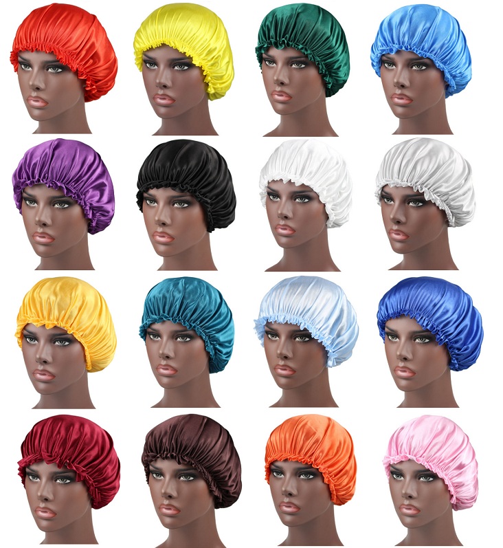 Fast Shipping Custom Logo 19 Colors Solid Color Silk Satin Night Hat Women Head Cover Sleep Caps Bonnet Hair Care Fashion Accessories, Multi
Fast Shipping Custom Logo 19 Colors Solid Color Silk Satin Night Hat Women Head Cover Sleep Caps Bonnet Hair Care Fashion Accessories, Multi