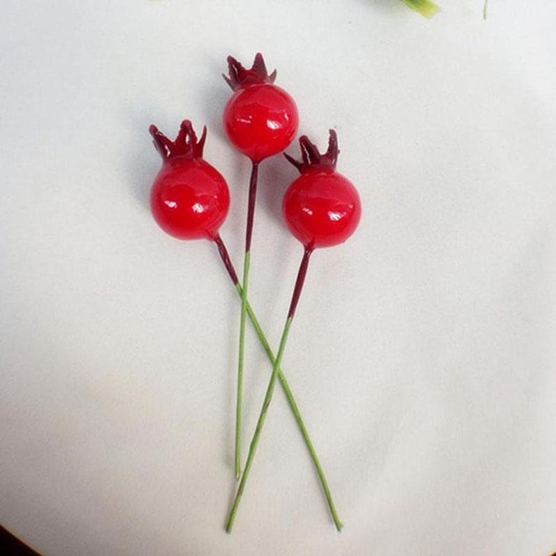 50PCS Small with Stem Simulation Pomegranate Fruit Berries Artificial Flower Red Christmas Cherry Stamen Wedding Decoration1
50PCS Small with Stem Simulation Pomegranate Fruit Berries Artificial Flower Red Christmas Cherry Stamen Wedding Decoration1