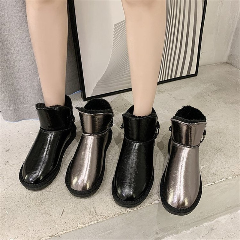 2021 New Snowboots of Women Wild Korean Winter Short Tube Bottom Boots Flat Bread Students More Velvet Cotton Shoes 7BQW, Black
2021 New Snowboots of Women Wild Korean Winter Short Tube Bottom Boots Flat Bread Students More Velvet Cotton Shoes 7BQW, Black