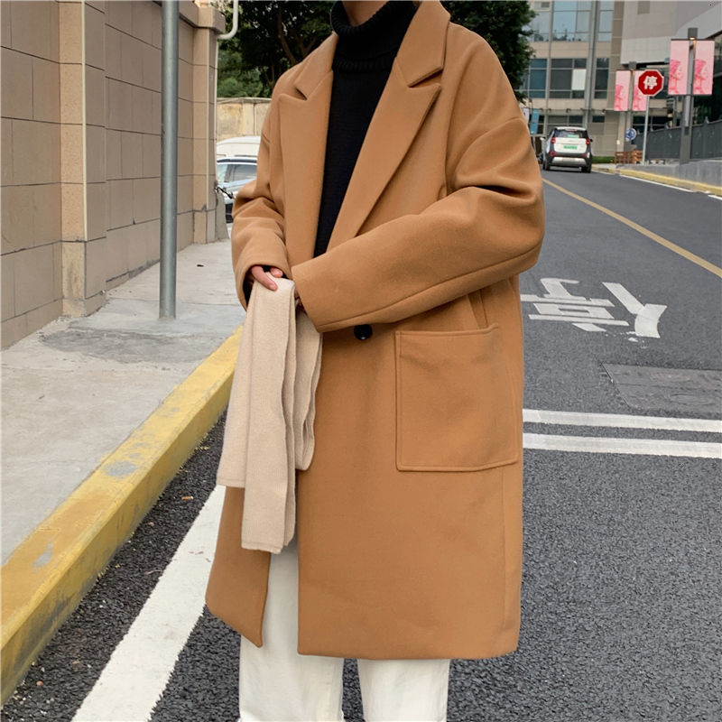 Autumn 2021 Male Thin New Winter Medium Thick Coat Lapel Youth Wear F1H0, Black 
Autumn 2021 Male Thin New Winter Medium Thick Coat Lapel Youth Wear F1H0, Black