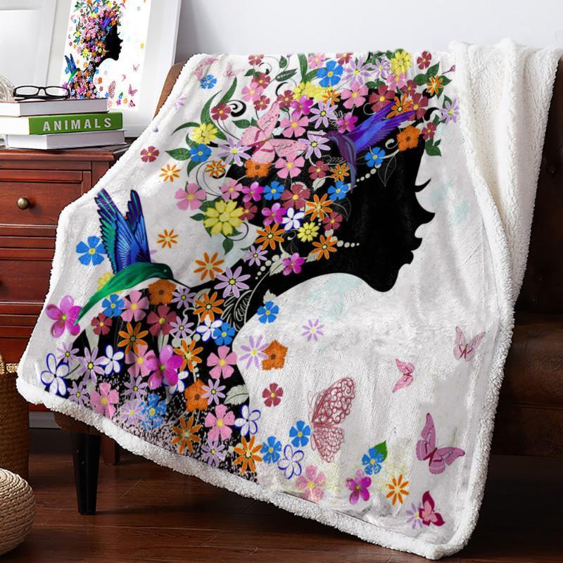 BIGHOUSES Throw Blanket Flower Butterfly Color Woman Fleece Blankets Personalized Blankets Bedclothes1
BIGHOUSES Throw Blanket Flower Butterfly Color Woman Fleece Blankets Personalized Blankets Bedclothes1