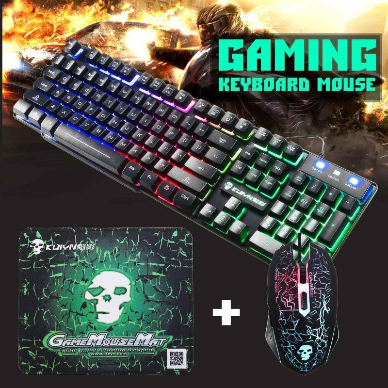 2400DPI LED Gaming Mouse Key Board USB Wired Ergonomic Keyboard Set Colorful Backlight Combo with Gaming Mouse Pad Backlit1
2400DPI LED Gaming Mouse Key Board USB Wired Ergonomic Keyboard Set Colorful Backlight Combo with Gaming Mouse Pad Backlit1