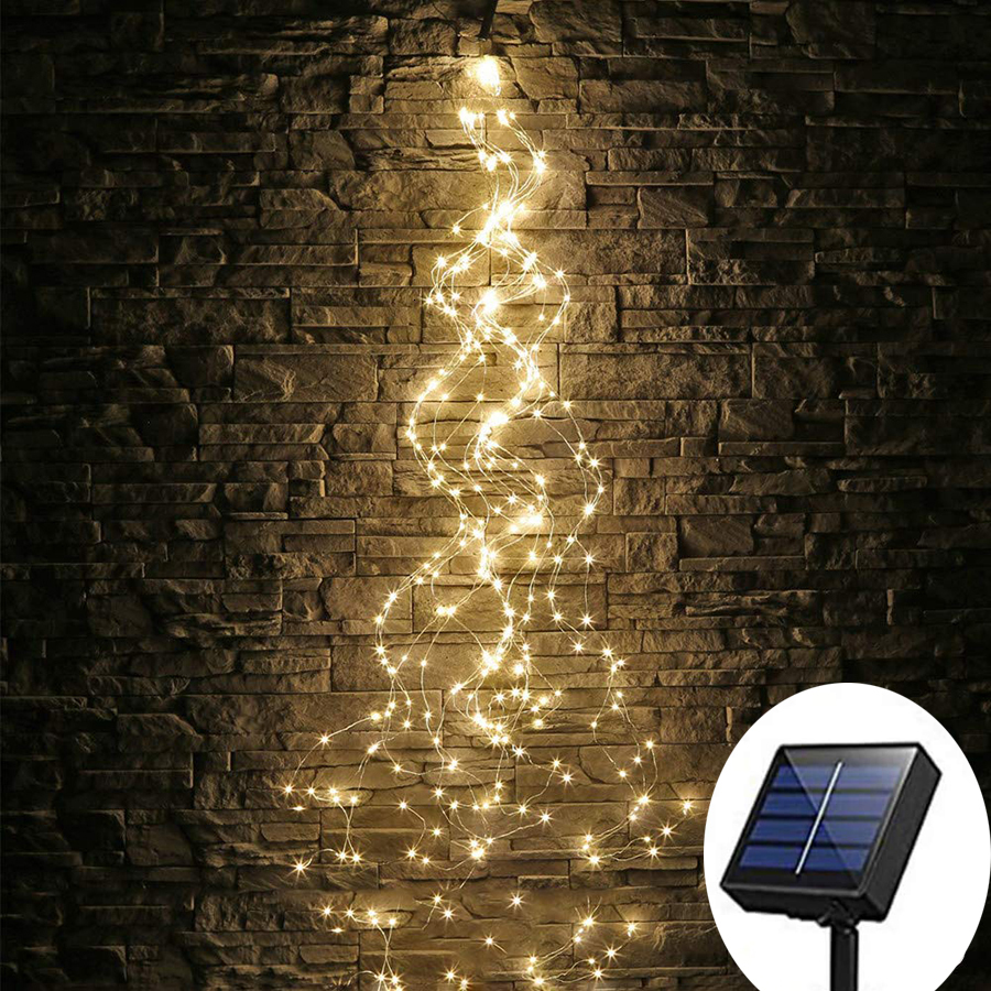 2021 New Outdoor Solar Powered 10x2m 200 Led Vines Branch String Copper Wire Christmas Fairy Lights for Wedding Festival Diy Decor O0pe
2021 New Outdoor Solar Powered 10x2m 200 Led Vines Branch String Copper Wire Christmas Fairy Lights for Wedding Festival Diy Decor O0pe