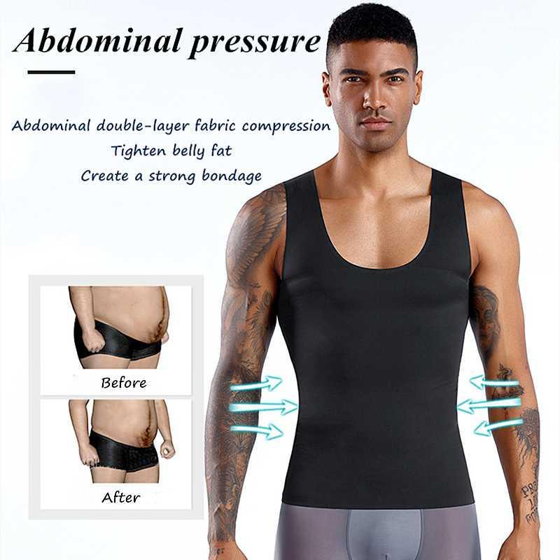 New Sexy Men's Slim Body Tummy Belly Fat Vest T Shirt Corset Shapewear Underwear Waist Trainer Slim Corsets.1, Black
New Sexy Men's Slim Body Tummy Belly Fat Vest T Shirt Corset Shapewear Underwear Waist Trainer Slim Corsets.1, Black