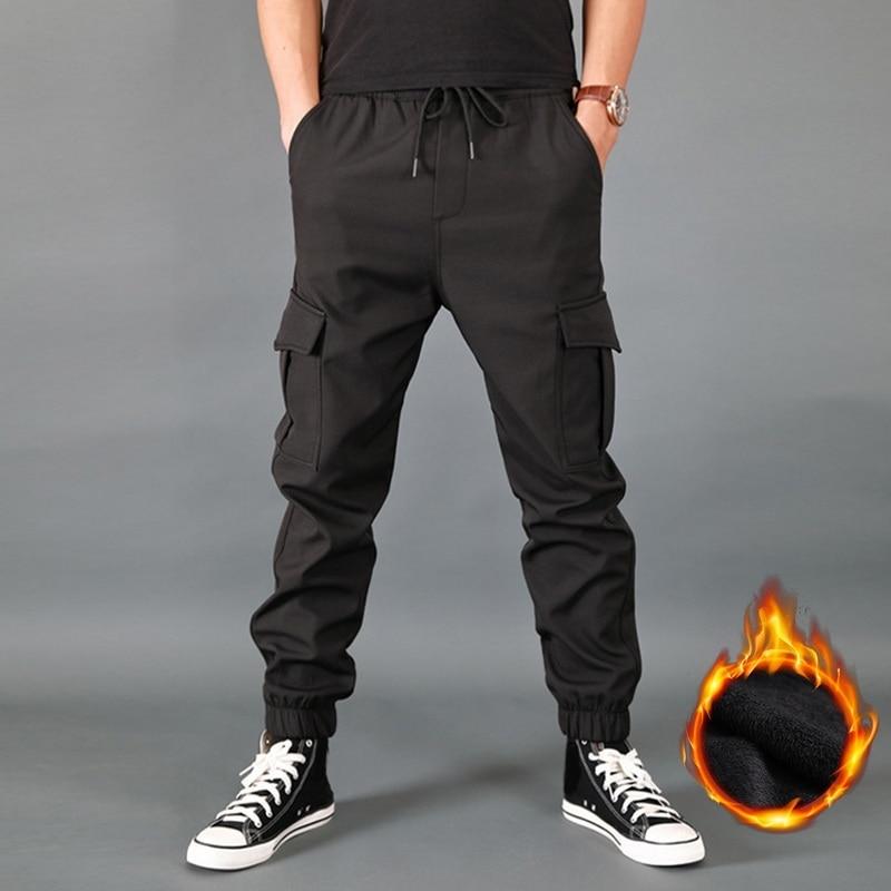 New Winter Men Pants Thick Fleece Joggers Multi Pocket Loose Sport Trousers Male Casual Warm Sweatpants Cargo Pants Plus 6XL, Gray
New Winter Men Pants Thick Fleece Joggers Multi Pocket Loose Sport Trousers Male Casual Warm Sweatpants Cargo Pants Plus 6XL, Gray