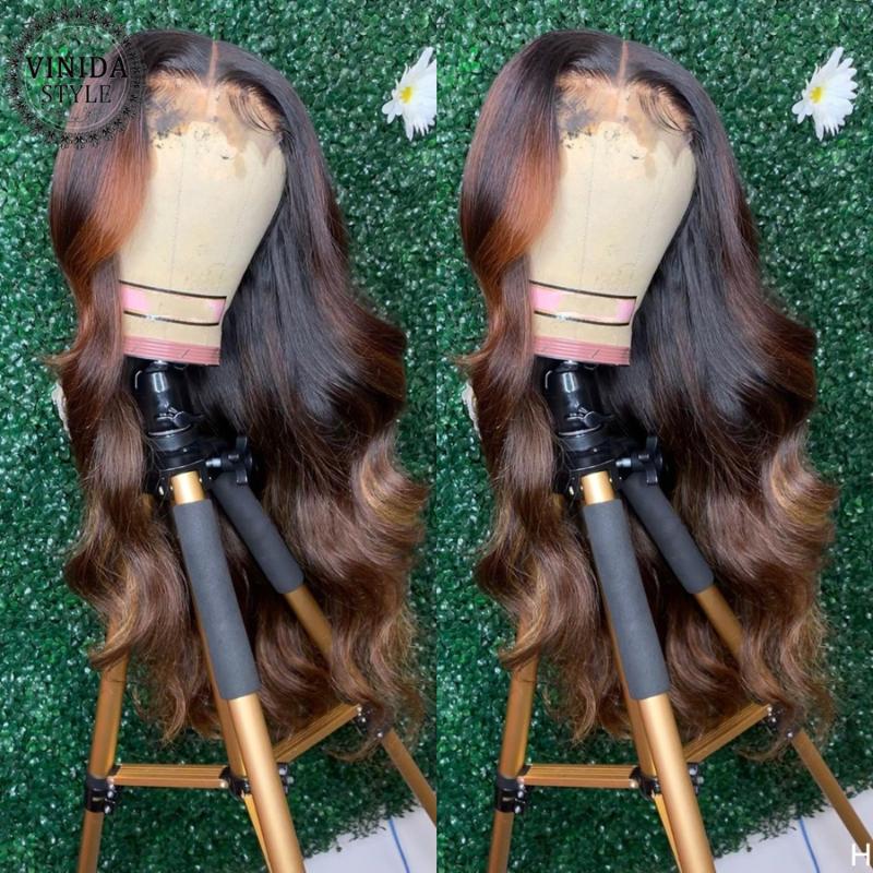 VINIDA STYLE Highlight Wave T-part Lace Front Human Hair Wigs 150% Density Scalp Top Closure Wigs With Baby Hair Non-Remy, T part wig
VINIDA STYLE Highlight Wave T-part Lace Front Human Hair Wigs 150% Density Scalp Top Closure Wigs With Baby Hair Non-Remy, T part wig