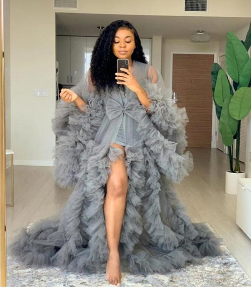 2023 Evening Dresses Gold Maternity Dress for Photoshoot Babyshower Maternity Royal Blue Purple Ruffles Tulle Long Sleeves Prom Gowns Sleepwear, Light purple
2023 Evening Dresses Gold Maternity Dress for Photoshoot Babyshower Maternity Royal Blue Purple Ruffles Tulle Long Sleeves Prom Gowns Sleepwear, Light purple