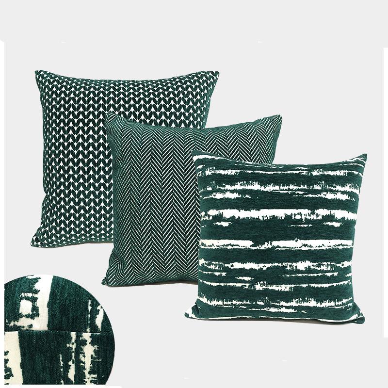 High Quality Chenille Fabric Thick Cushion Cover Super Comfortable Green Blue Serices Pillow Cover Fashion Geometric Pillowcase, Model 3
High Quality Chenille Fabric Thick Cushion Cover Super Comfortable Green Blue Serices Pillow Cover Fashion Geometric Pillowcase, Model 3